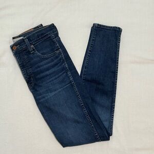 Madewell 10" High Rise Skinny Jeans Size 26